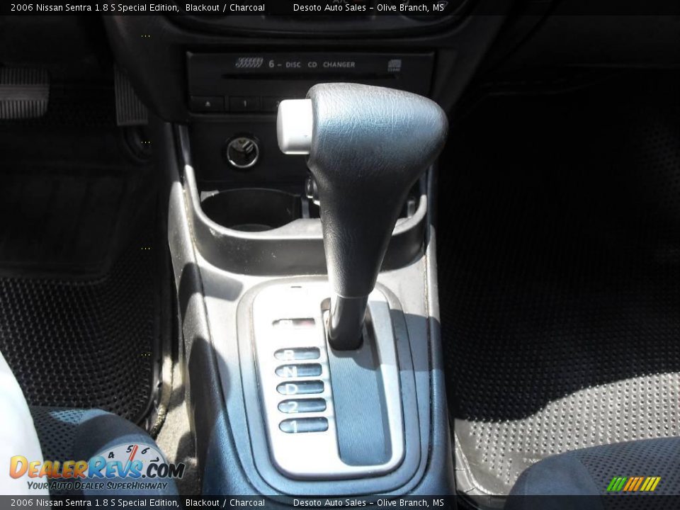 2006 Nissan Sentra 1.8 S Special Edition Blackout / Charcoal Photo #12