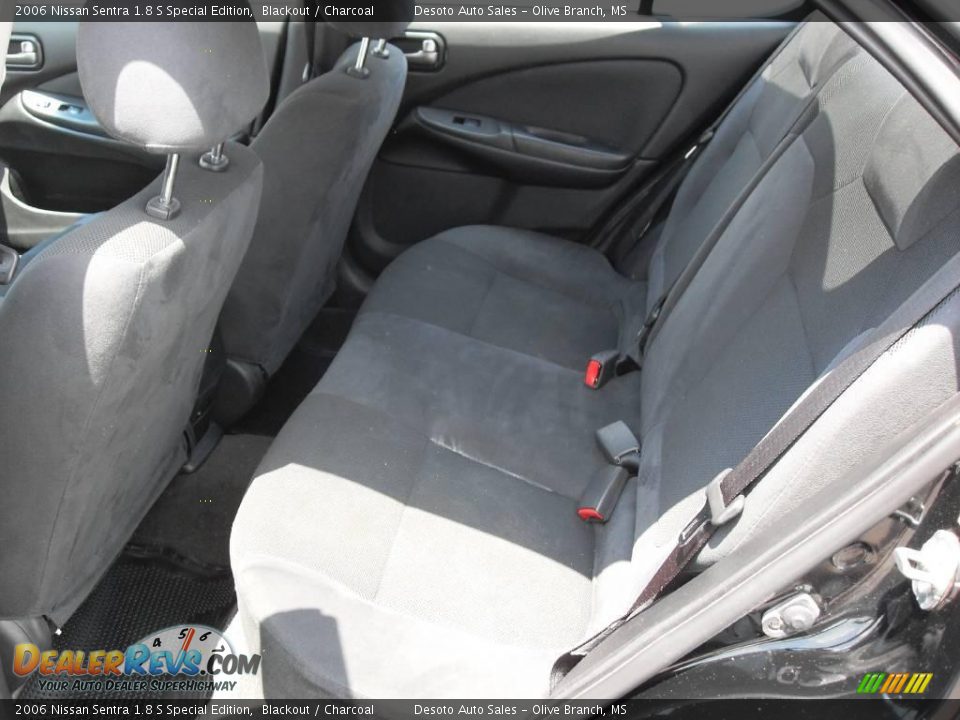 2006 Nissan Sentra 1.8 S Special Edition Blackout / Charcoal Photo #15