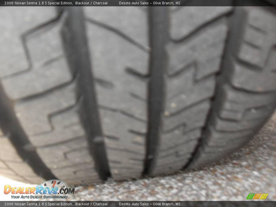 2006 Nissan Sentra 1.8 S Special Edition Blackout / Charcoal Photo #18