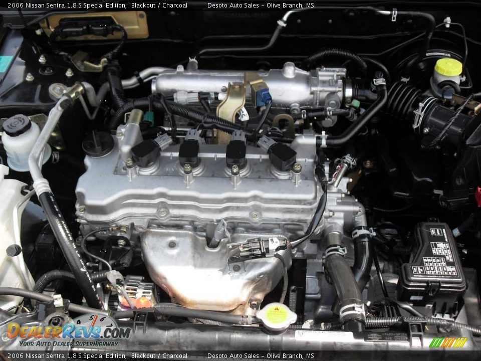 2006 Nissan Sentra 1.8 S Special Edition Blackout / Charcoal Photo #19