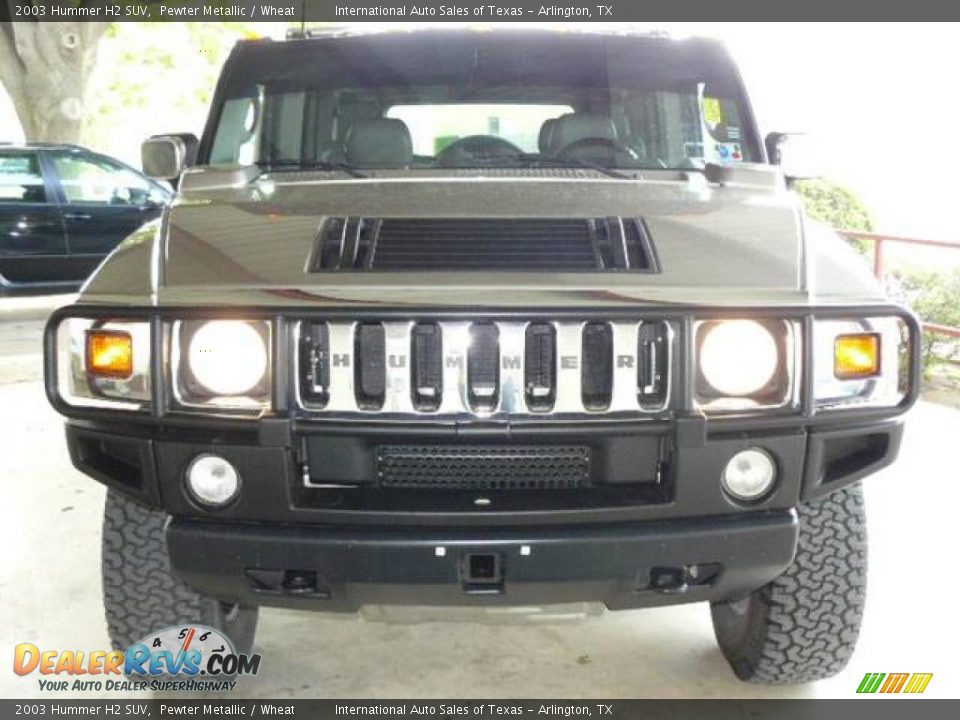 2003 Hummer H2 SUV Pewter Metallic / Wheat Photo #2