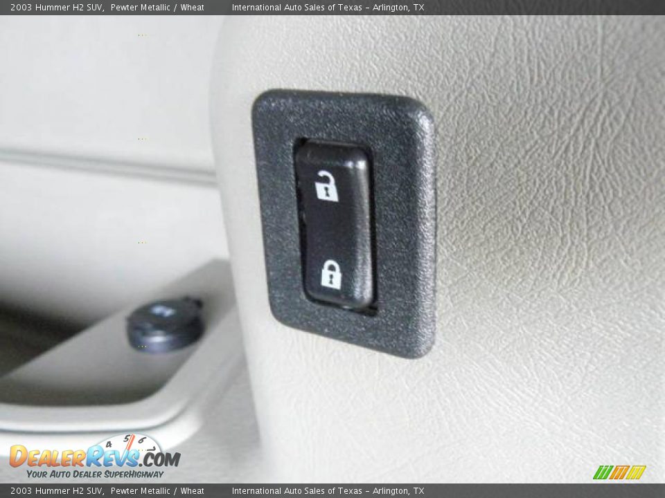 2003 Hummer H2 SUV Pewter Metallic / Wheat Photo #15