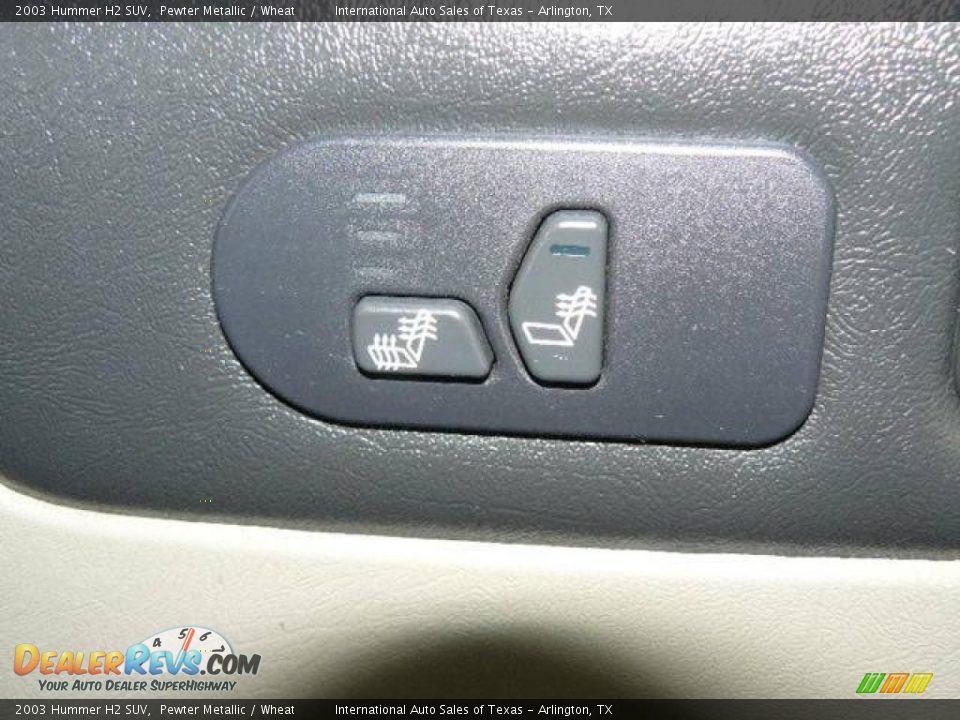 2003 Hummer H2 SUV Pewter Metallic / Wheat Photo #22