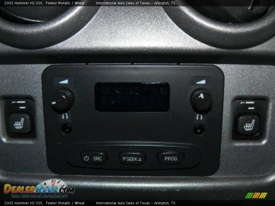 2003 Hummer H2 SUV Pewter Metallic / Wheat Photo #25