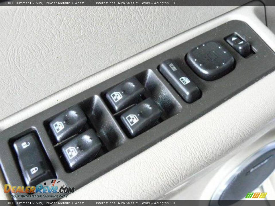 2003 Hummer H2 SUV Pewter Metallic / Wheat Photo #27
