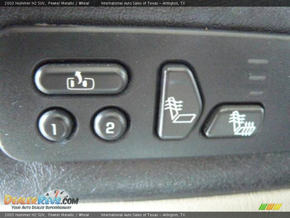 2003 Hummer H2 SUV Pewter Metallic / Wheat Photo #28