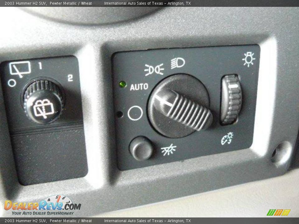 2003 Hummer H2 SUV Pewter Metallic / Wheat Photo #29