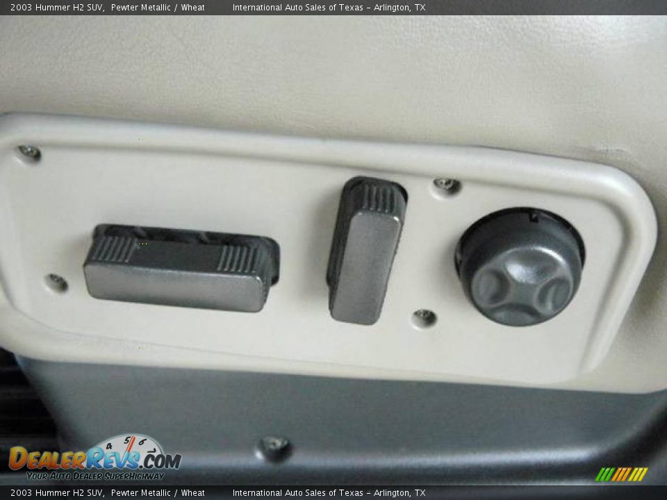 2003 Hummer H2 SUV Pewter Metallic / Wheat Photo #30