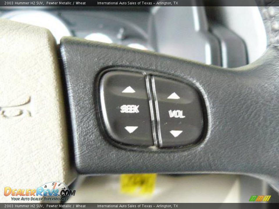 2003 Hummer H2 SUV Pewter Metallic / Wheat Photo #33