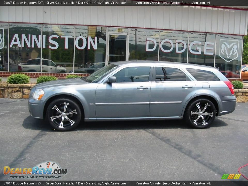 2007 Dodge Magnum SXT Silver Steel Metallic / Dark Slate Gray/Light Graystone Photo #1