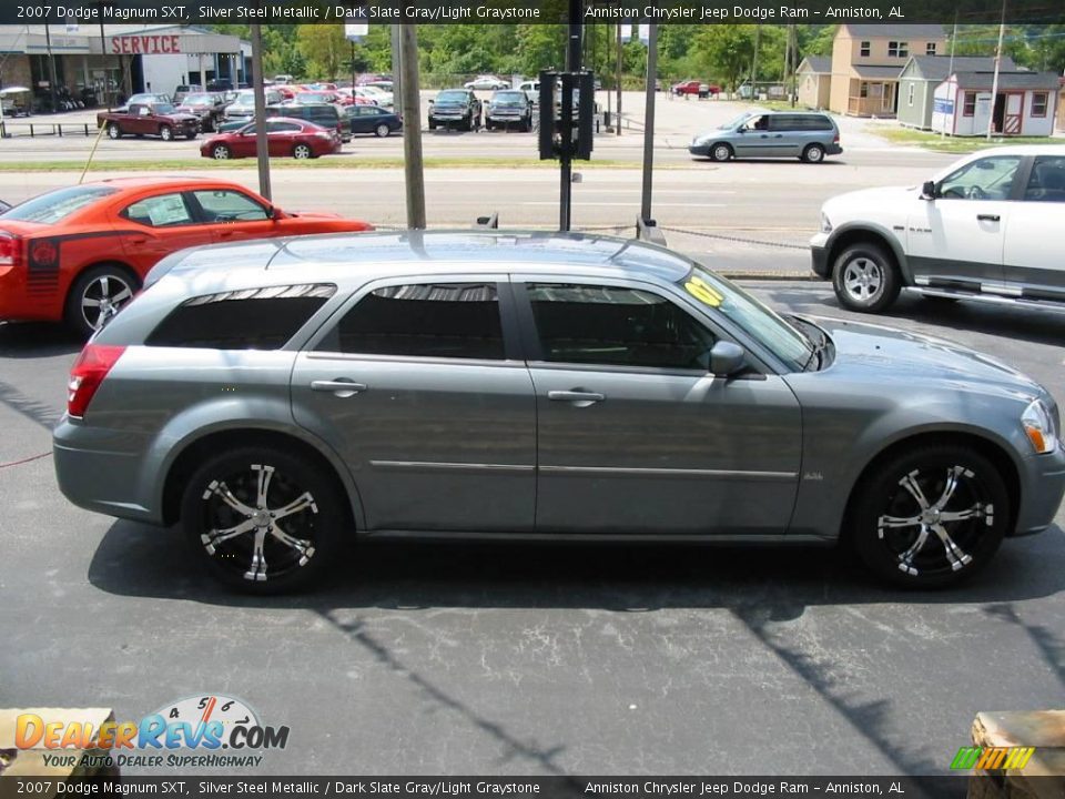 2007 Dodge Magnum SXT Silver Steel Metallic / Dark Slate Gray/Light Graystone Photo #5