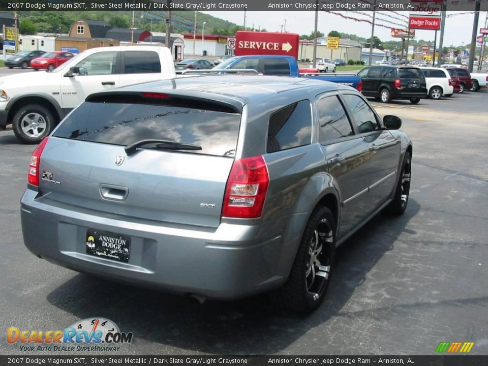 2007 Dodge Magnum SXT Silver Steel Metallic / Dark Slate Gray/Light Graystone Photo #6