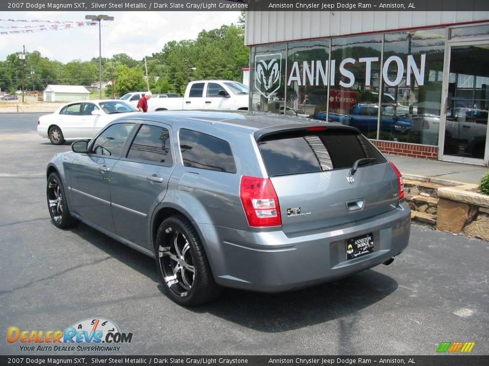 2007 Dodge Magnum SXT Silver Steel Metallic / Dark Slate Gray/Light Graystone Photo #7