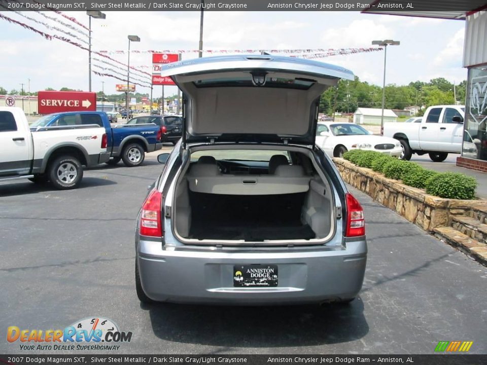 2007 Dodge Magnum SXT Silver Steel Metallic / Dark Slate Gray/Light Graystone Photo #8