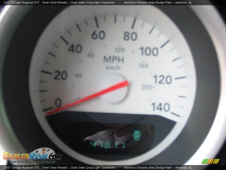2007 Dodge Magnum SXT Silver Steel Metallic / Dark Slate Gray/Light Graystone Photo #16