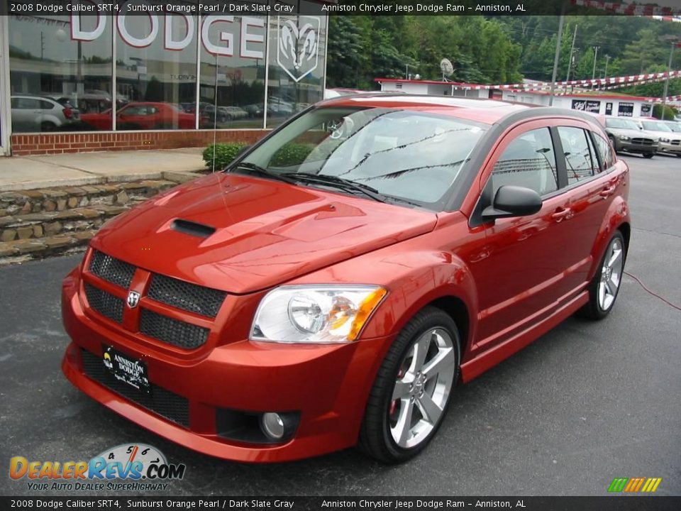 2008 Dodge Caliber SRT4 Sunburst Orange Pearl / Dark Slate Gray Photo #1