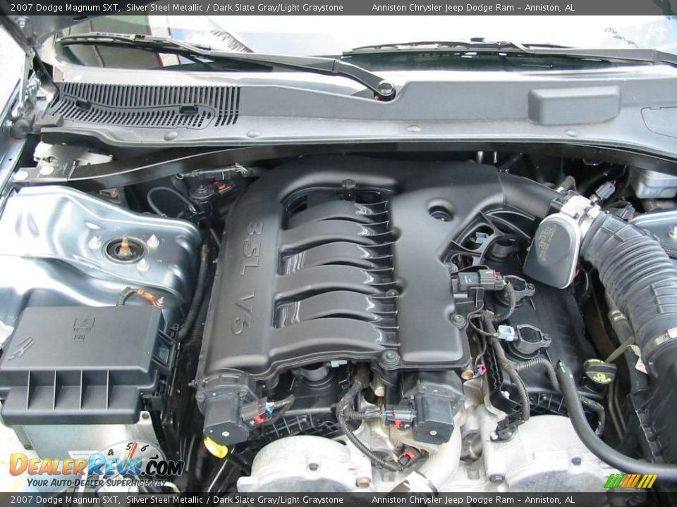 2007 Dodge Magnum SXT Silver Steel Metallic / Dark Slate Gray/Light Graystone Photo #18