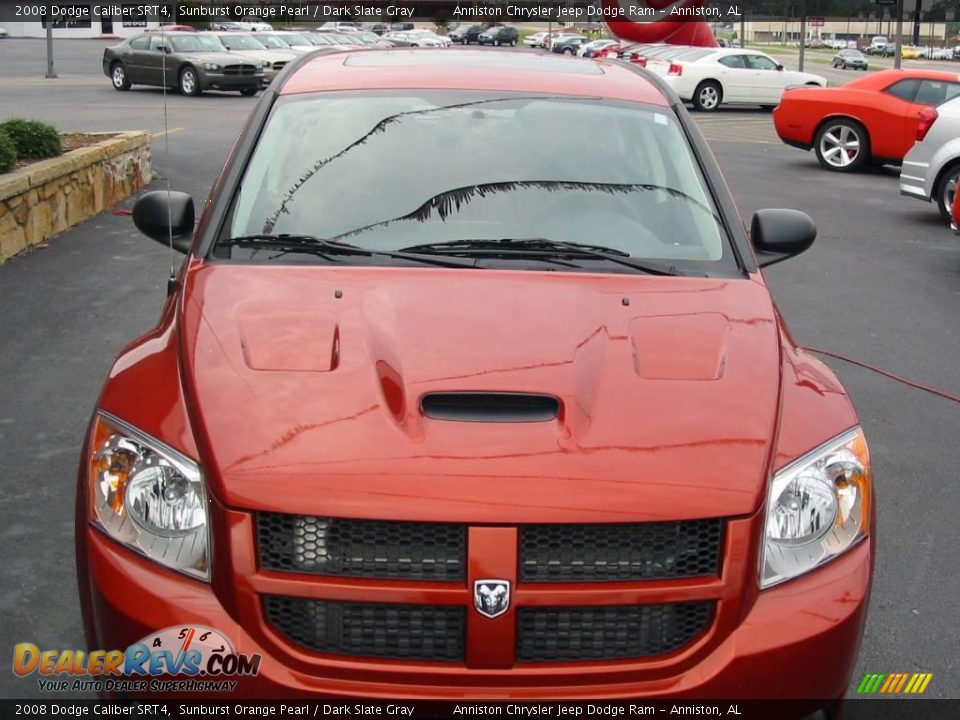 2008 Dodge Caliber SRT4 Sunburst Orange Pearl / Dark Slate Gray Photo #3