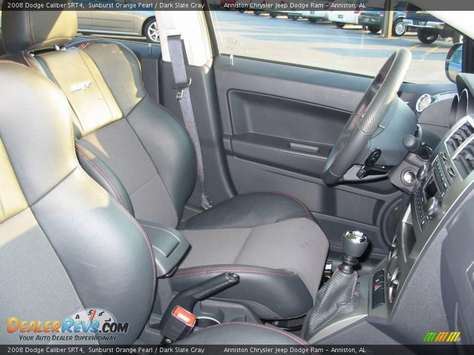 2008 Dodge Caliber SRT4 Sunburst Orange Pearl / Dark Slate Gray Photo #5