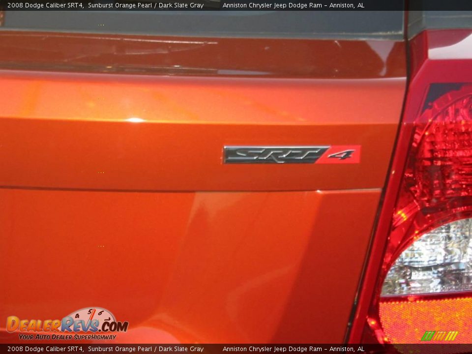 2008 Dodge Caliber SRT4 Sunburst Orange Pearl / Dark Slate Gray Photo #7