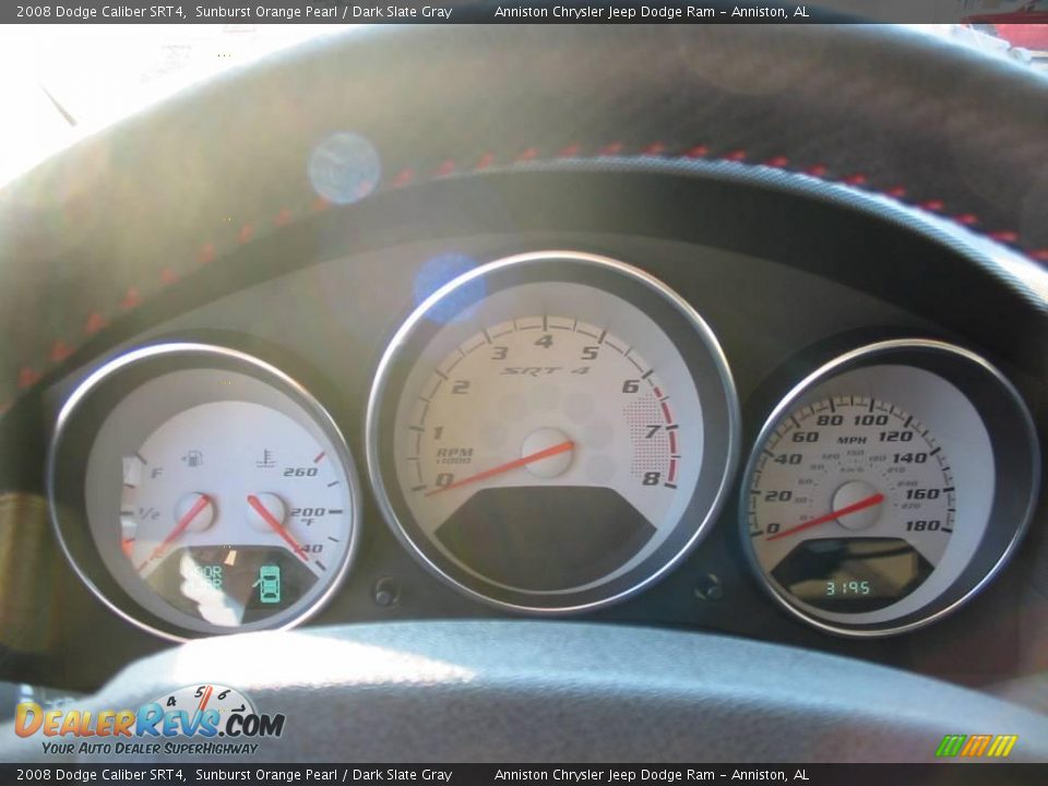 2008 Dodge Caliber SRT4 Sunburst Orange Pearl / Dark Slate Gray Photo #11