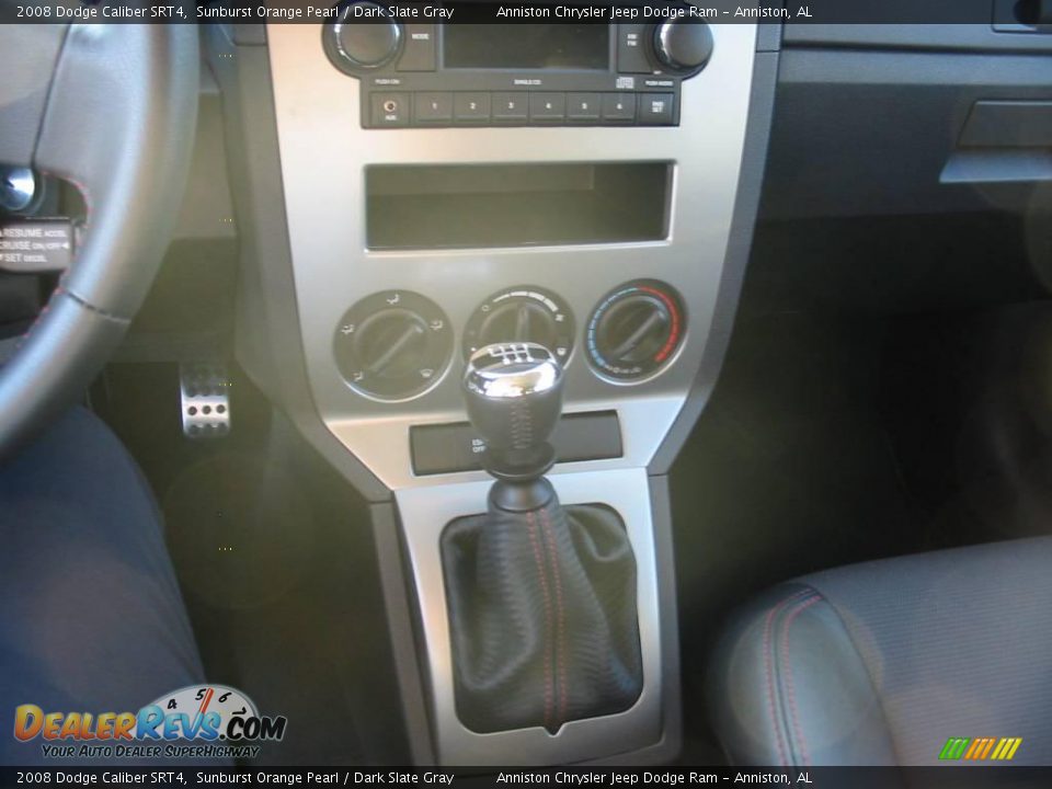 2008 Dodge Caliber SRT4 Sunburst Orange Pearl / Dark Slate Gray Photo #12