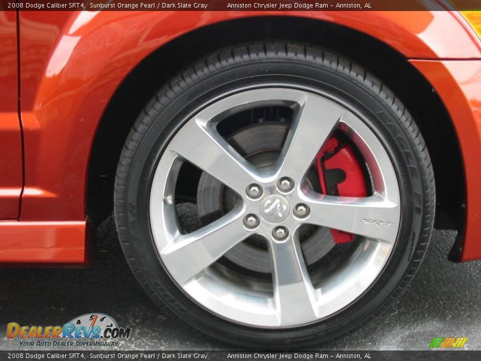 2008 Dodge Caliber SRT4 Sunburst Orange Pearl / Dark Slate Gray Photo #20