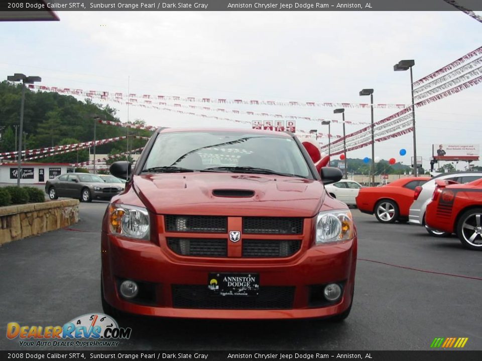 2008 Dodge Caliber SRT4 Sunburst Orange Pearl / Dark Slate Gray Photo #22