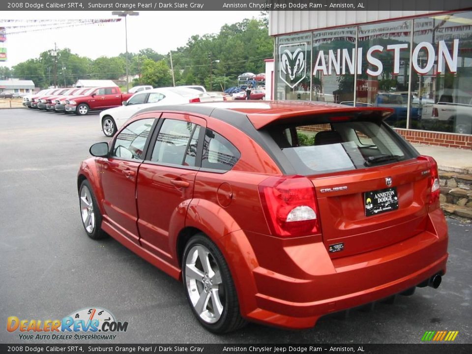 2008 Dodge Caliber SRT4 Sunburst Orange Pearl / Dark Slate Gray Photo #26