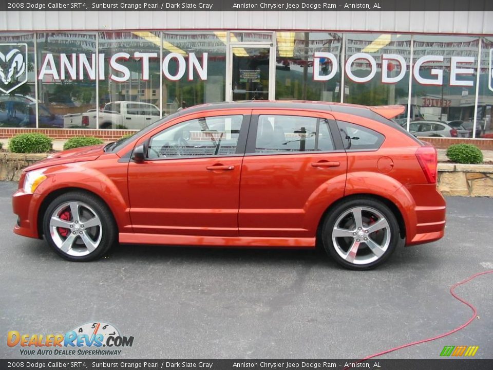 2008 Dodge Caliber SRT4 Sunburst Orange Pearl / Dark Slate Gray Photo #27
