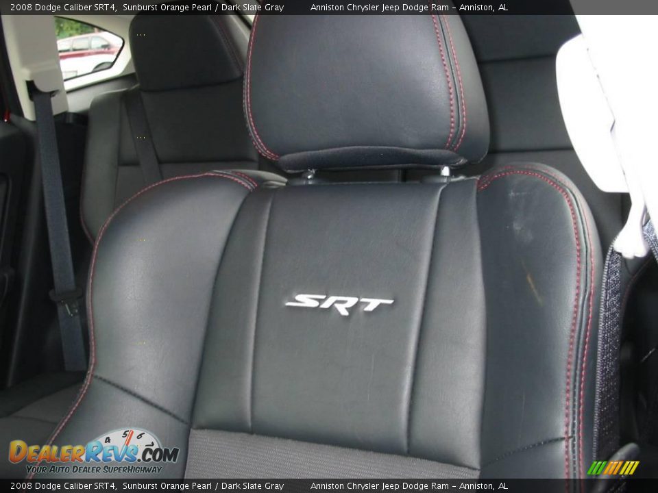 2008 Dodge Caliber SRT4 Sunburst Orange Pearl / Dark Slate Gray Photo #34