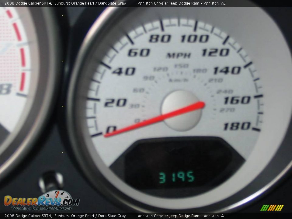 2008 Dodge Caliber SRT4 Sunburst Orange Pearl / Dark Slate Gray Photo #35