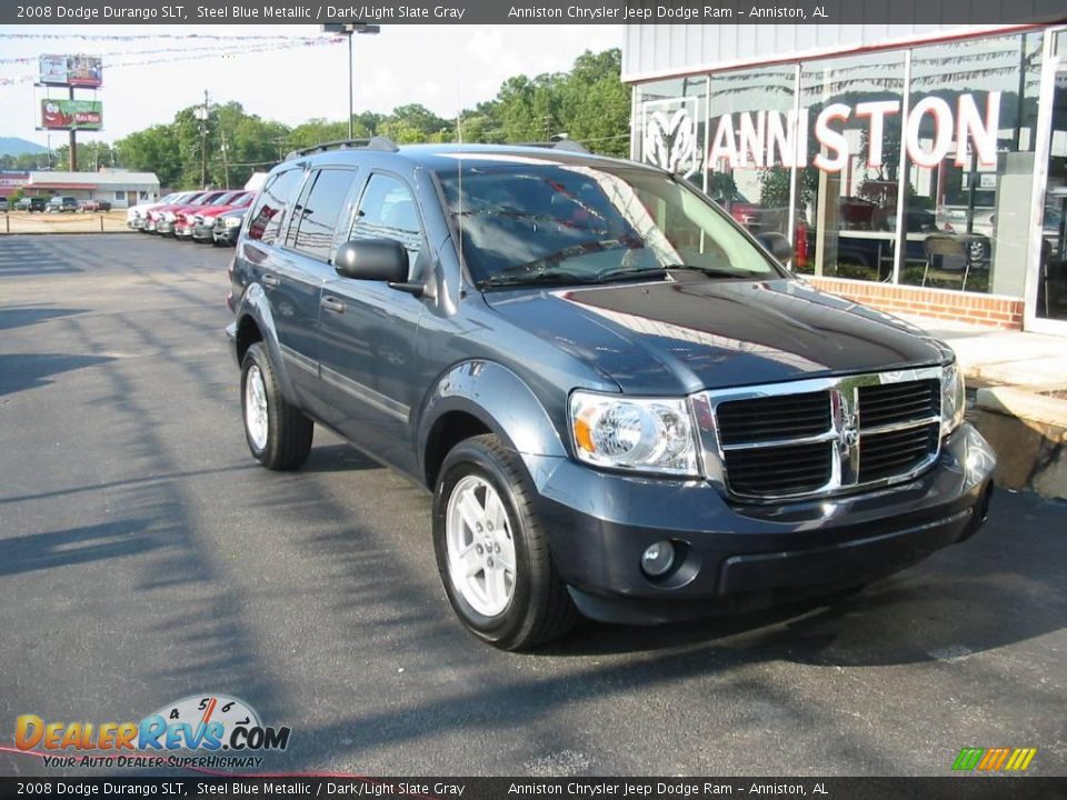 2008 Dodge Durango SLT Steel Blue Metallic / Dark/Light Slate Gray Photo #1