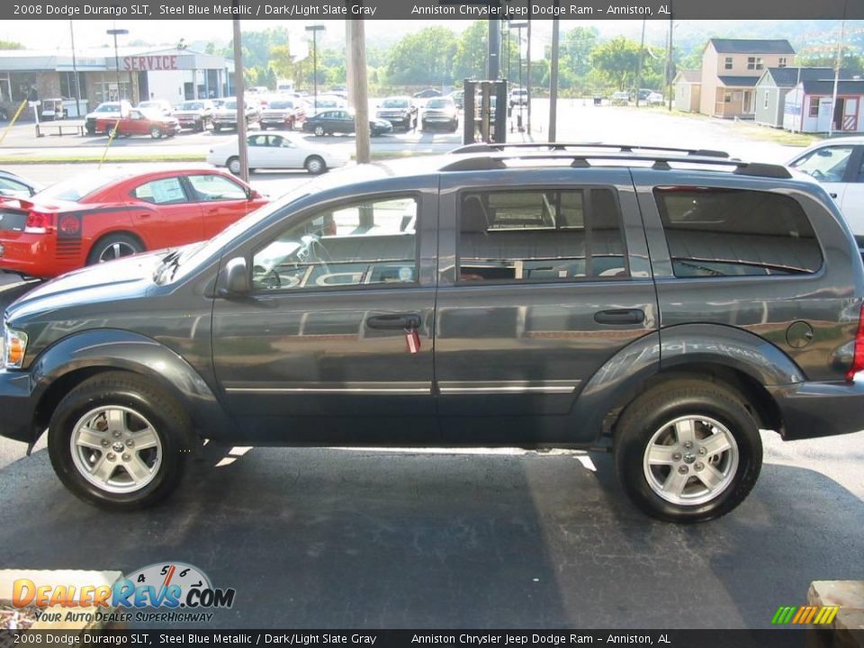 2008 Dodge Durango SLT Steel Blue Metallic / Dark/Light Slate Gray Photo #2
