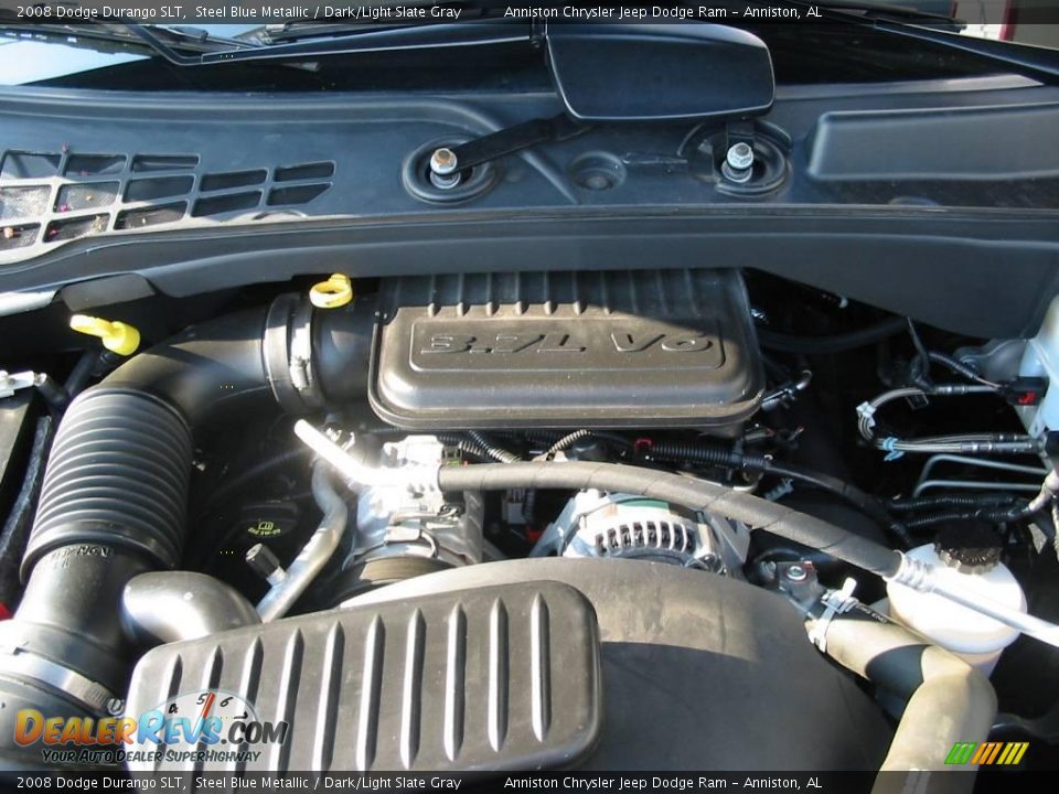 2008 Dodge Durango SLT Steel Blue Metallic / Dark/Light Slate Gray Photo #10