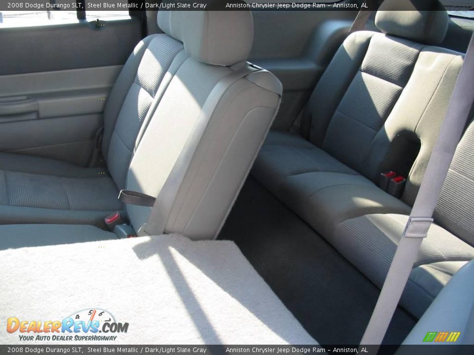 2008 Dodge Durango SLT Steel Blue Metallic / Dark/Light Slate Gray Photo #12