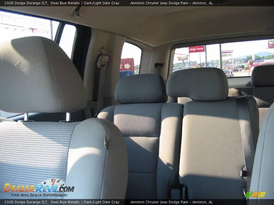 2008 Dodge Durango SLT Steel Blue Metallic / Dark/Light Slate Gray Photo #14