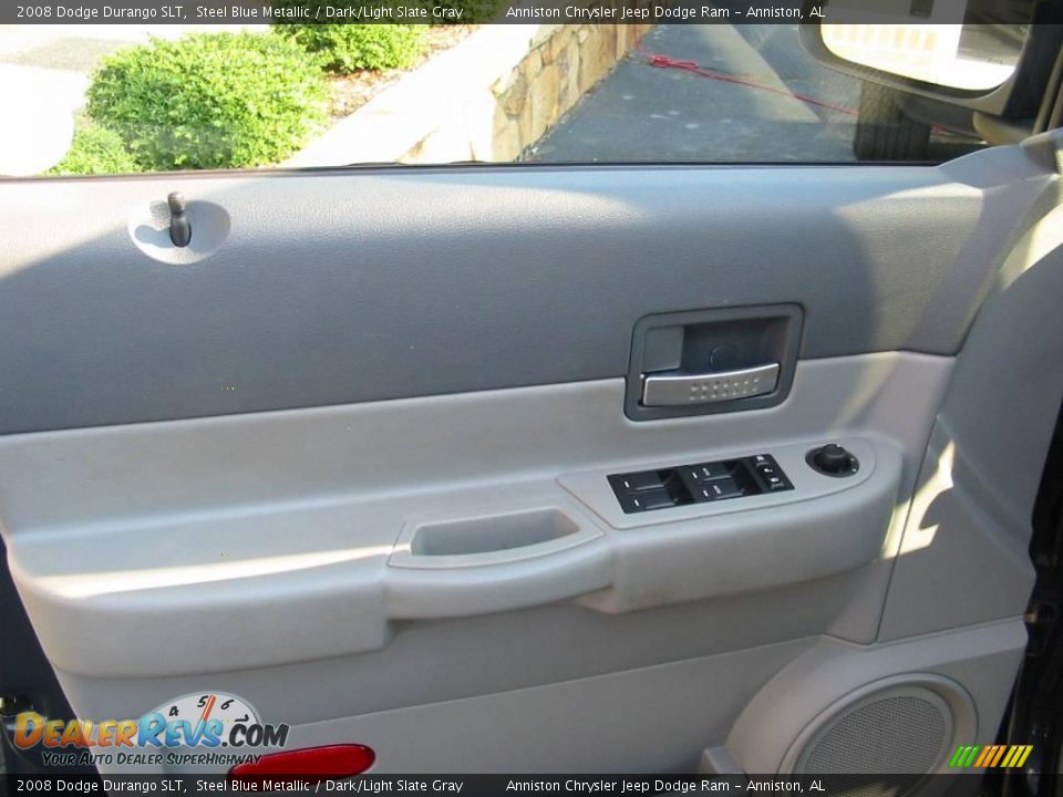 2008 Dodge Durango SLT Steel Blue Metallic / Dark/Light Slate Gray Photo #16