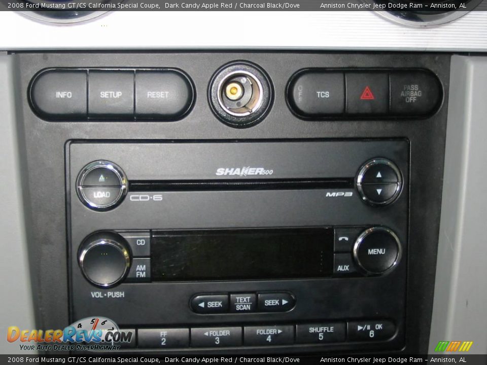 2008 Ford Mustang GT/CS California Special Coupe Dark Candy Apple Red / Charcoal Black/Dove Photo #18