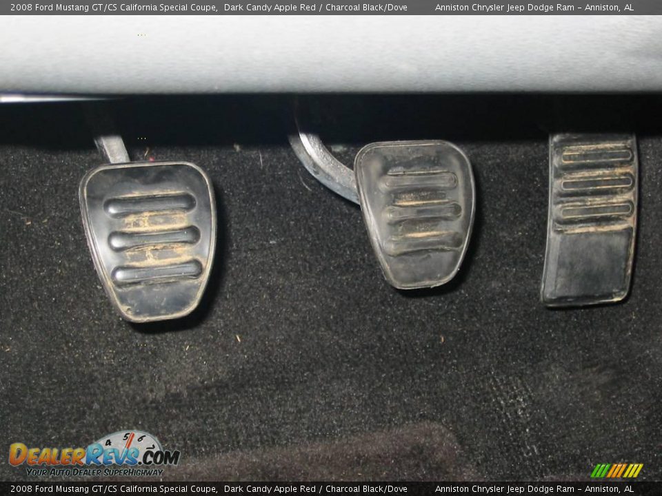 2008 Ford Mustang GT/CS California Special Coupe Dark Candy Apple Red / Charcoal Black/Dove Photo #19