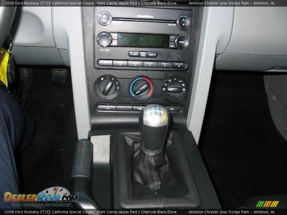 2008 Ford Mustang GT/CS California Special Coupe Dark Candy Apple Red / Charcoal Black/Dove Photo #20