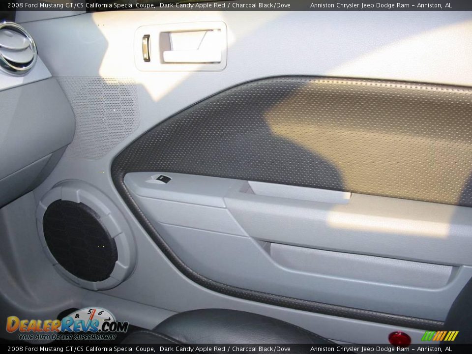 2008 Ford Mustang GT/CS California Special Coupe Dark Candy Apple Red / Charcoal Black/Dove Photo #21