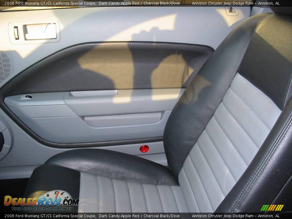 2008 Ford Mustang GT/CS California Special Coupe Dark Candy Apple Red / Charcoal Black/Dove Photo #23