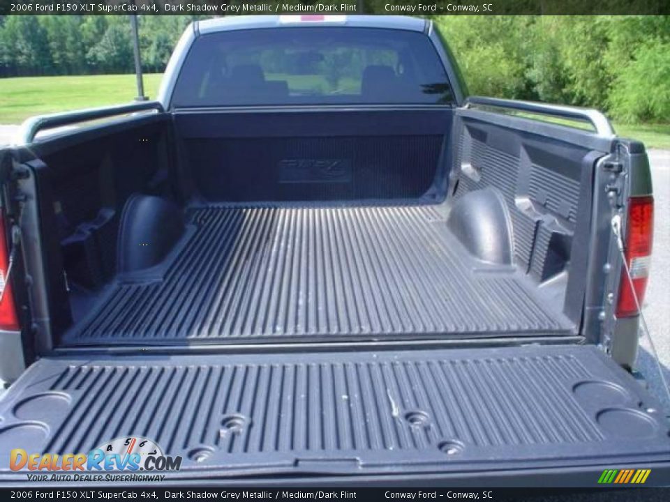 2006 Ford F150 XLT SuperCab 4x4 Dark Shadow Grey Metallic / Medium/Dark Flint Photo #15