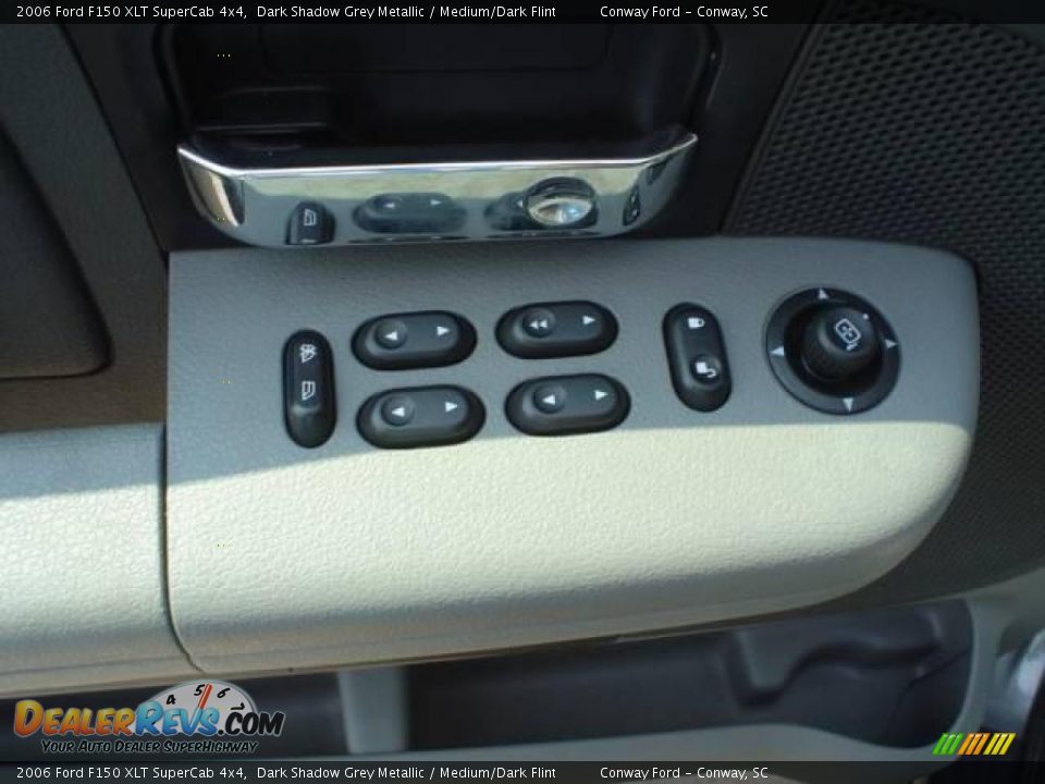 2006 Ford F150 XLT SuperCab 4x4 Dark Shadow Grey Metallic / Medium/Dark Flint Photo #22