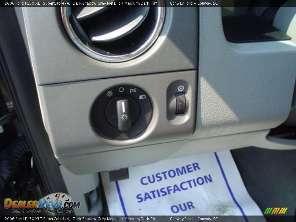 2006 Ford F150 XLT SuperCab 4x4 Dark Shadow Grey Metallic / Medium/Dark Flint Photo #23