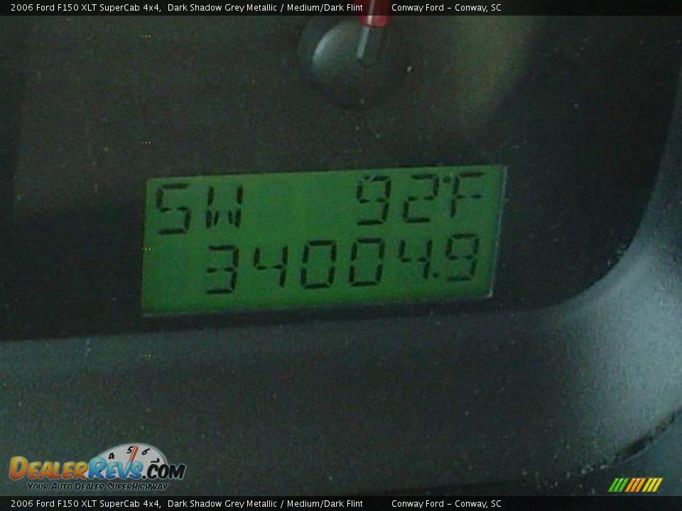 2006 Ford F150 XLT SuperCab 4x4 Dark Shadow Grey Metallic / Medium/Dark Flint Photo #24