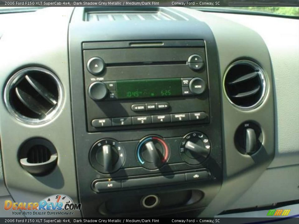 2006 Ford F150 XLT SuperCab 4x4 Dark Shadow Grey Metallic / Medium/Dark Flint Photo #25