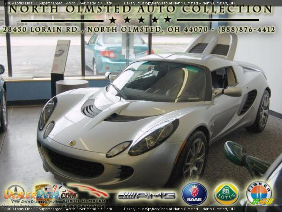 2009 Lotus Elise SC Supercharged Arctic Silver Metallic / Black Photo #1