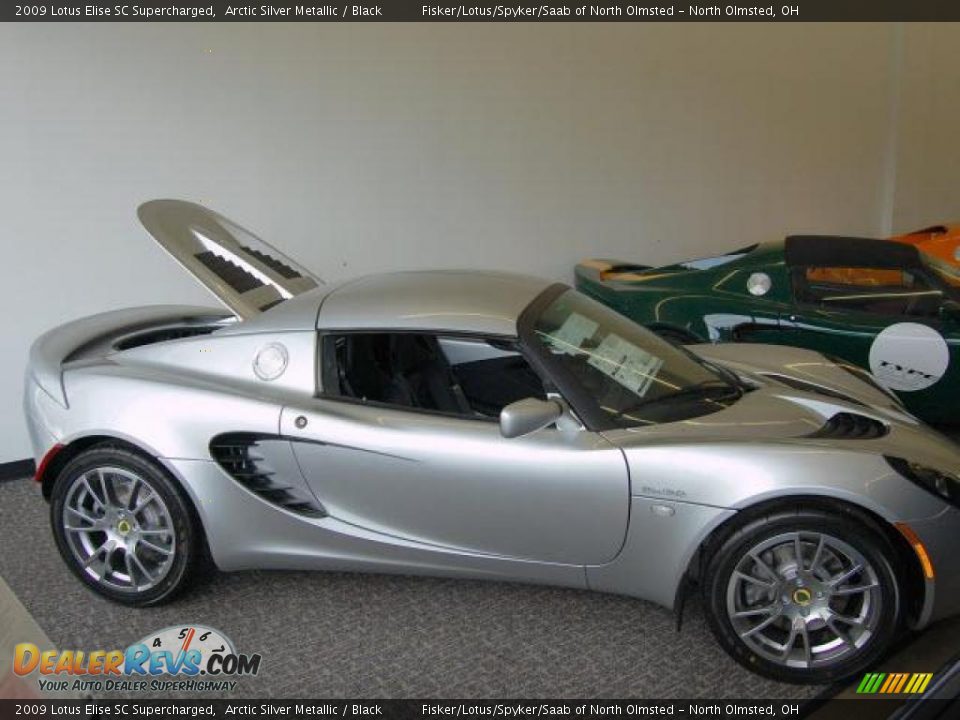 2009 Lotus Elise SC Supercharged Arctic Silver Metallic / Black Photo #2